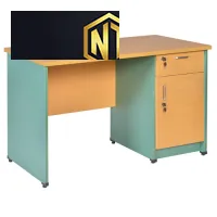 Bàn làm việc gỗ Melamine hộc liền SV100SHL3D - SV120SHL3D